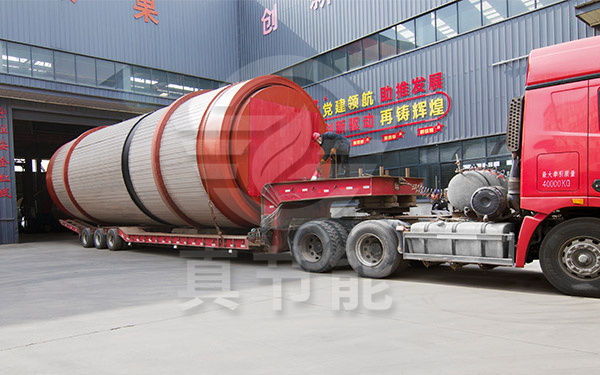 藥渣烘干機運行現場 藥渣烘干機運行現場