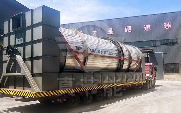 棕櫚粕烘干機運輸發貨 棕櫚粕烘干機運輸發貨