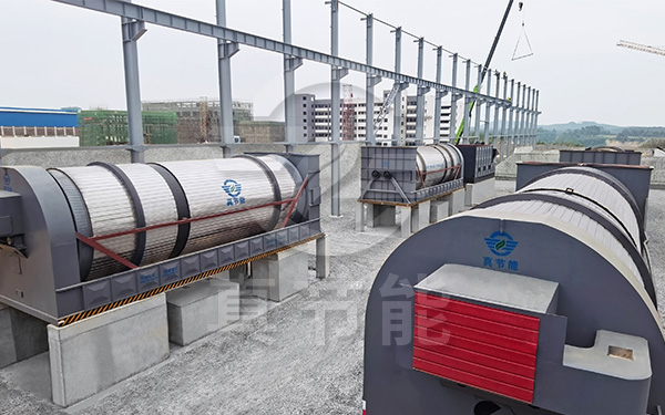 紅薯渣烘干設備案例現場 紅薯渣烘干設備案例現場